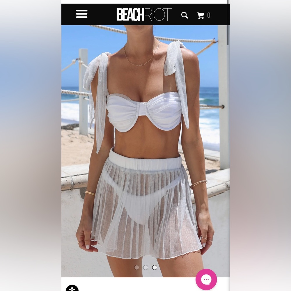 Beach Riot Drea top & Briar skirt